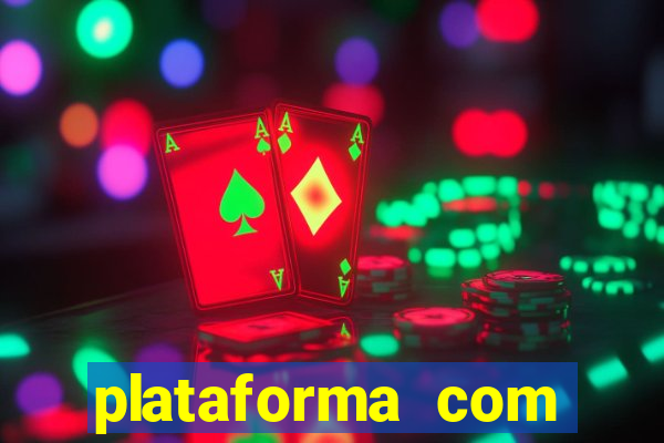 plataforma com porcentagem de ganhos